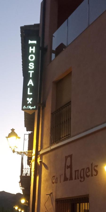 Ca L'Angels Hotel Prat de Comte Exterior foto